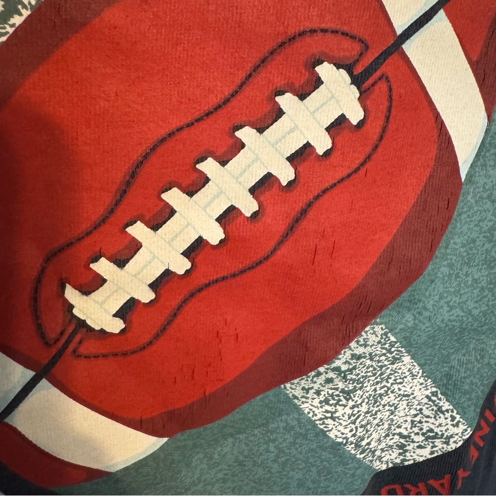 Set of 2 Vineyard Vines Kids XL shirt football & basketball gray navy blue - Picture 12 of 12